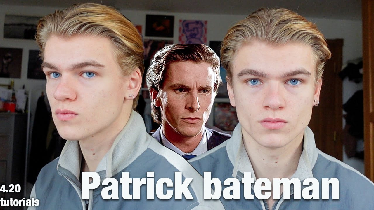 Slick Back Haircut Patrick Bateman - creatinitty.com